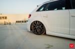 Audi RS3 Sportback on Vossen Wheels (HF-2) 2018 года